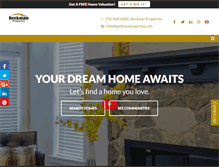 Tablet Screenshot of beckmanproperties.com